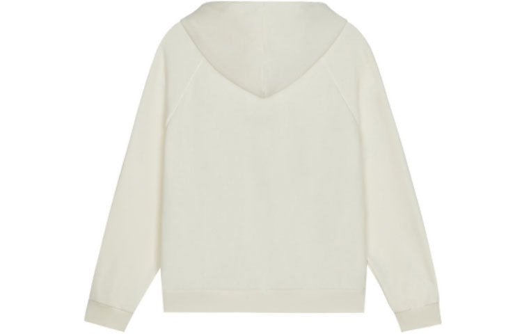 (WMNS) New Balance Lifestyle Classic Hoodie 'Beige' AWT13347-SST - 2
