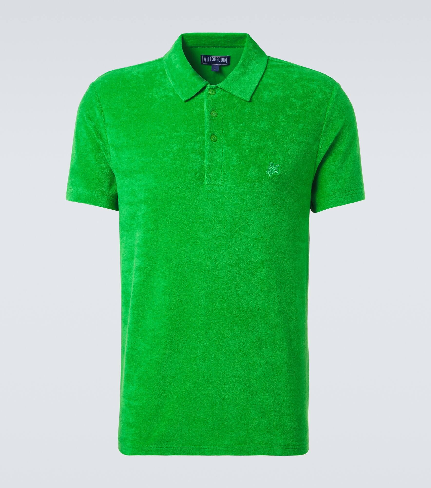 Phoenix cotton-blend polo shirt - 1