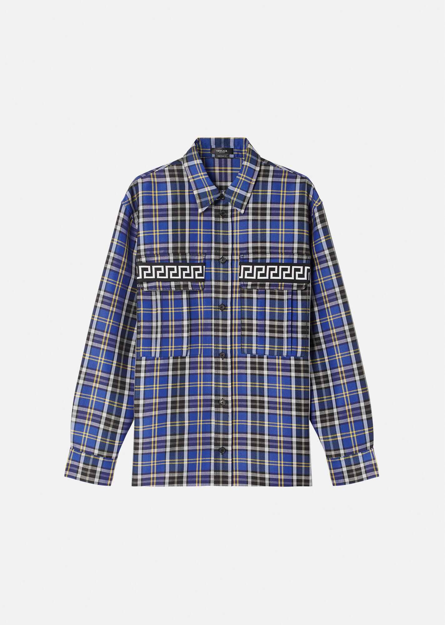 Tartan Wool Blend Shirt - 1