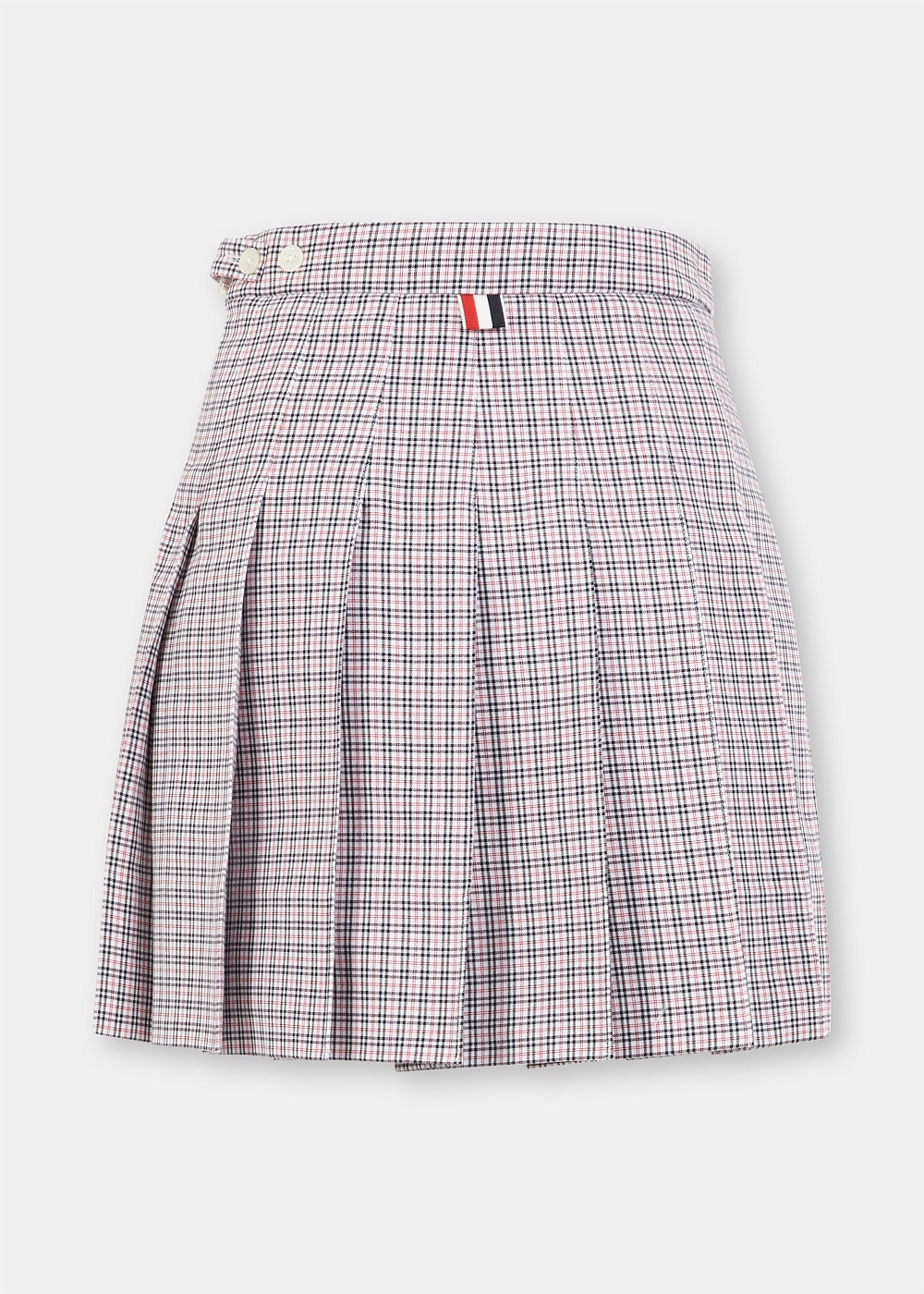 Chequered Mini Skirt - 2