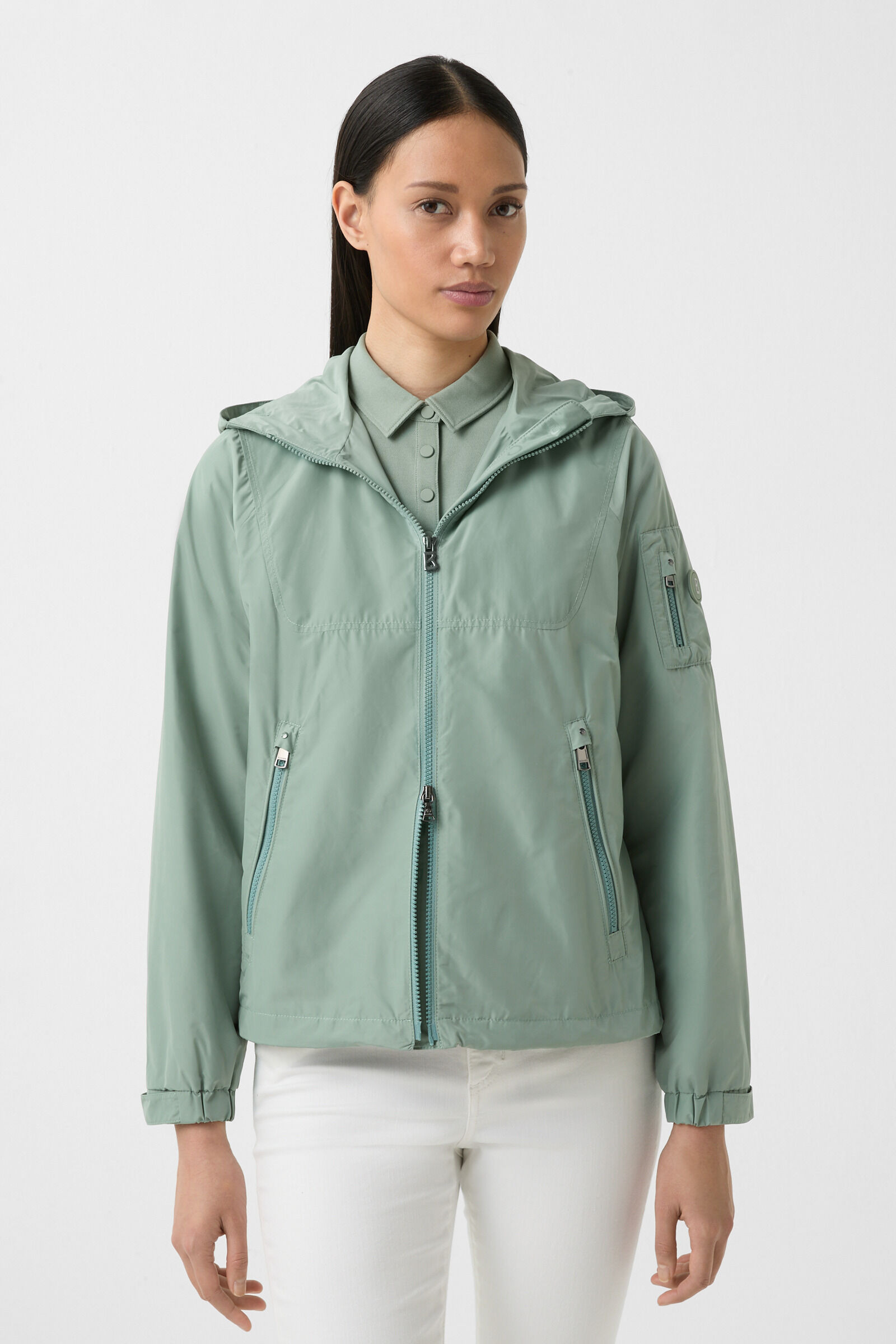 Zafina jacket in Eucalyptus - 2