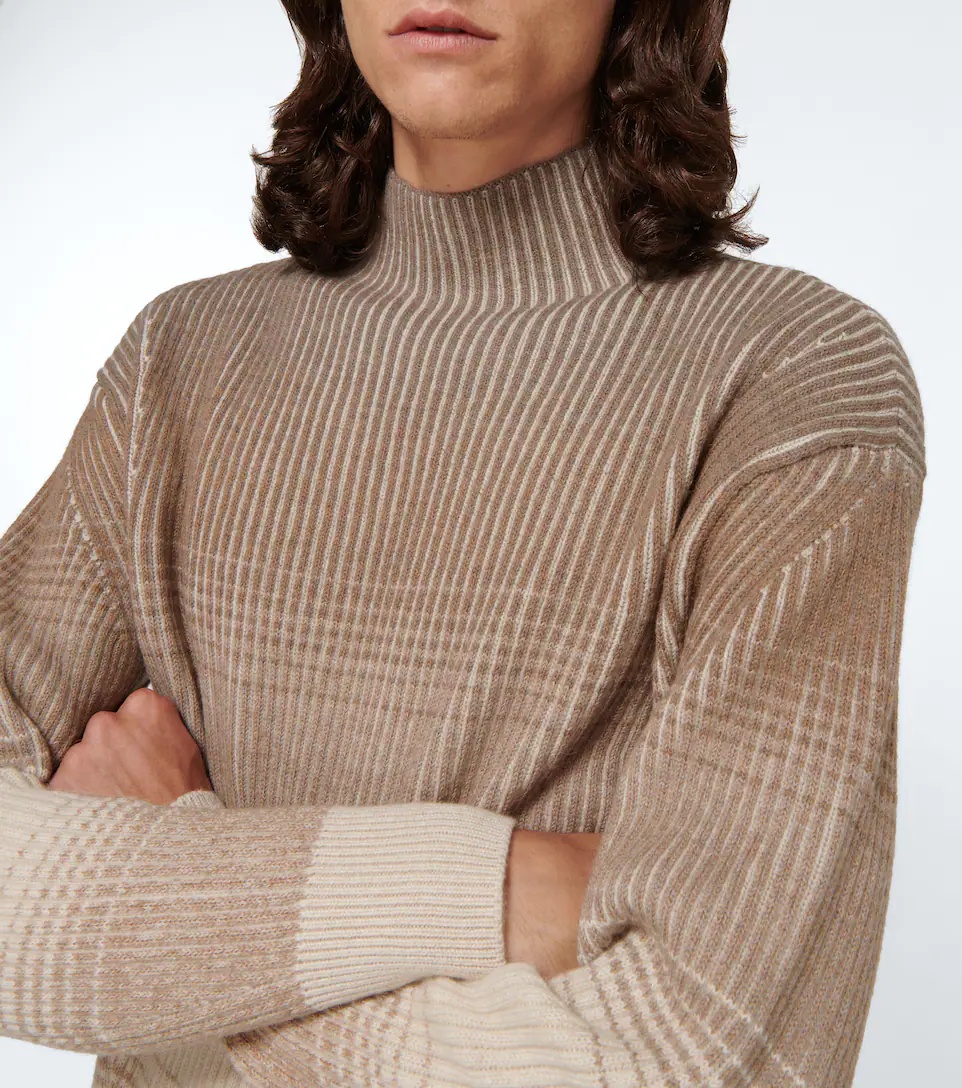 Fade cashmere-blend turtleneck - 5