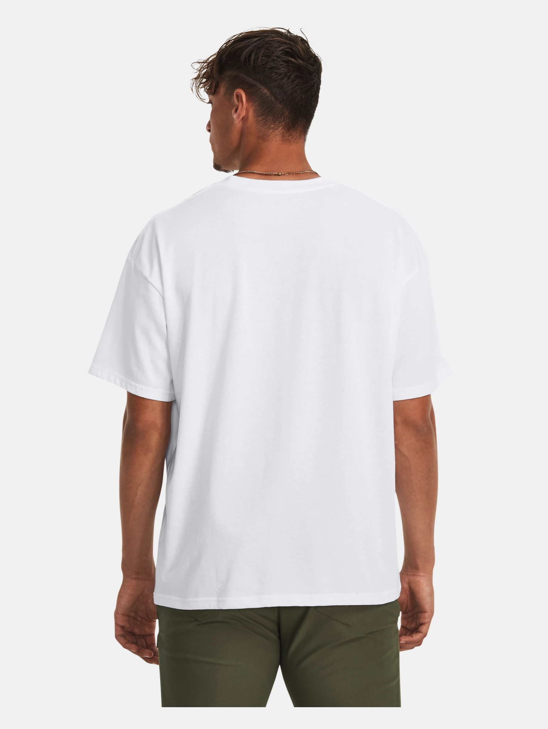Men's UA Oversized Heavyweight Short Sleeve - 4