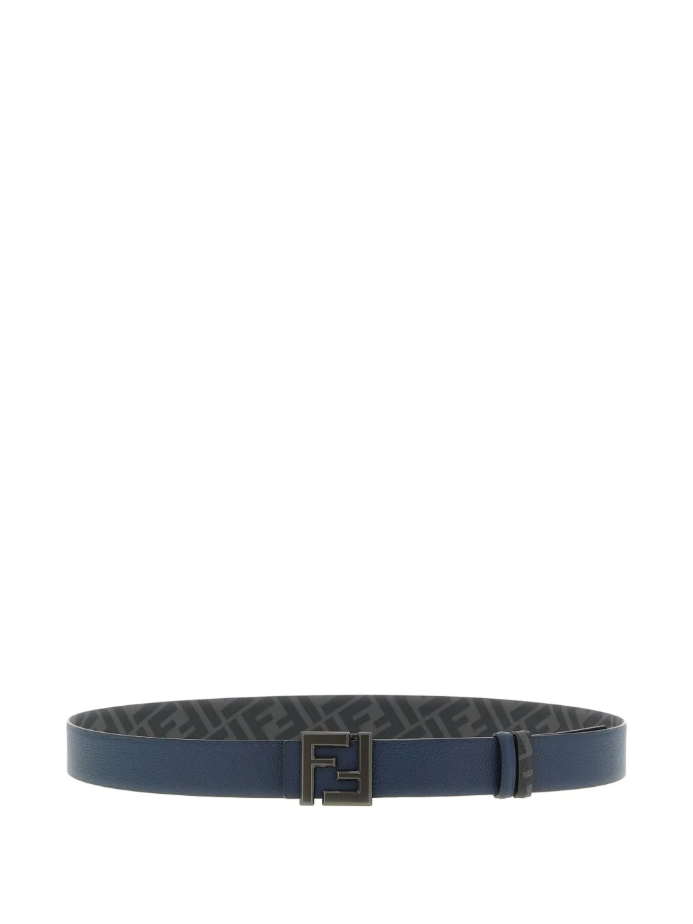 reversible metal-buckle belt - 1
