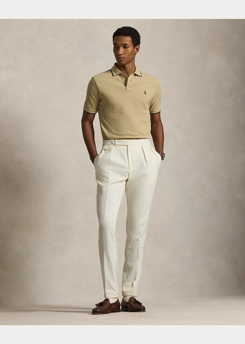 Classic Fit Mesh Polo Shirt 3