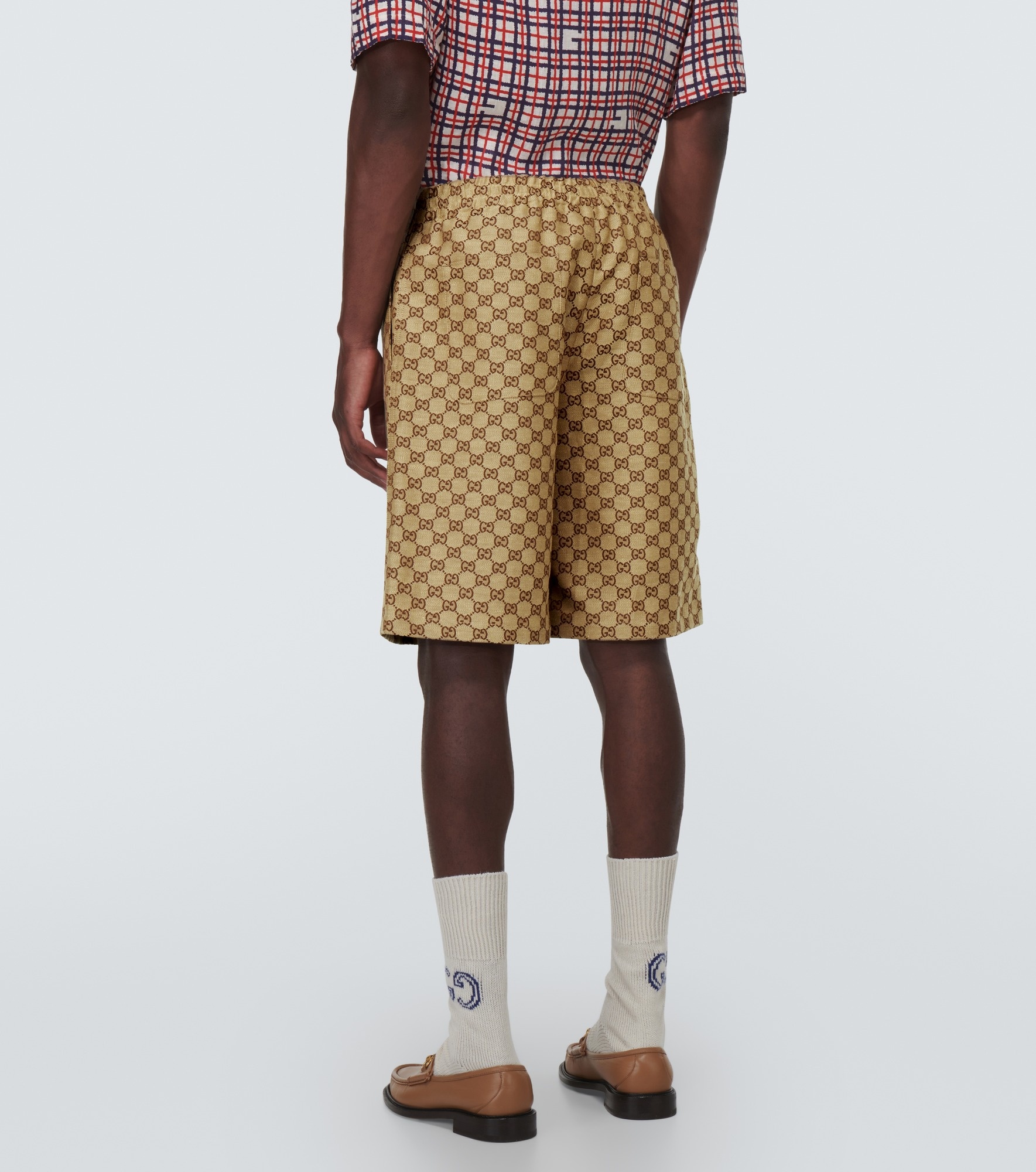 GG canvas shorts - 4
