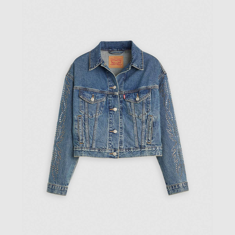 SHRUNKEN '90S TRUCKER JACKET 1
