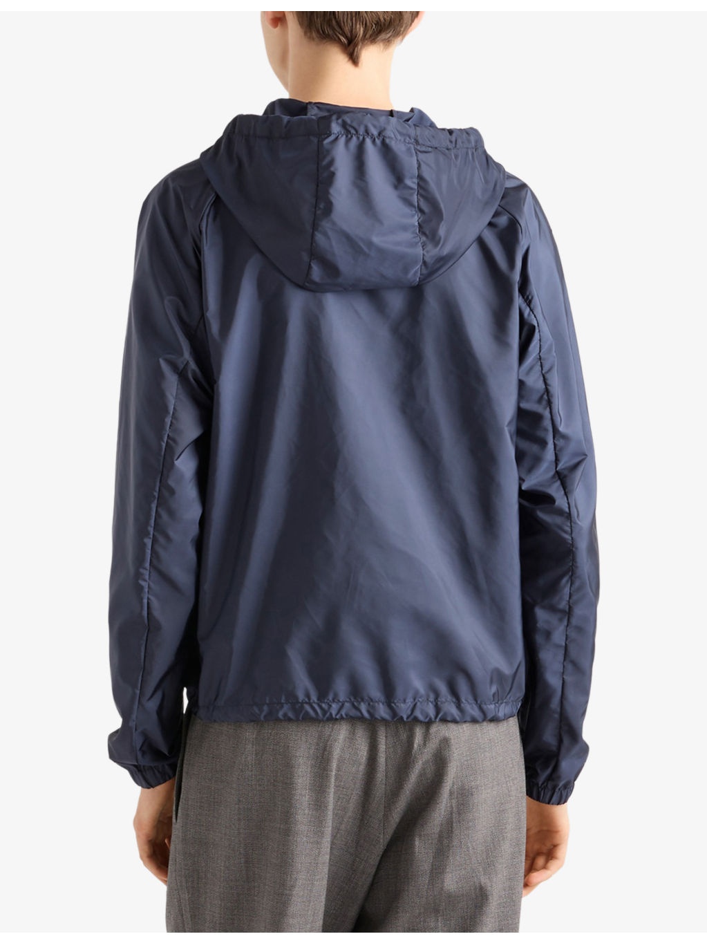 Re-Nylon Brand-Plaque Shell Jacket - 4
