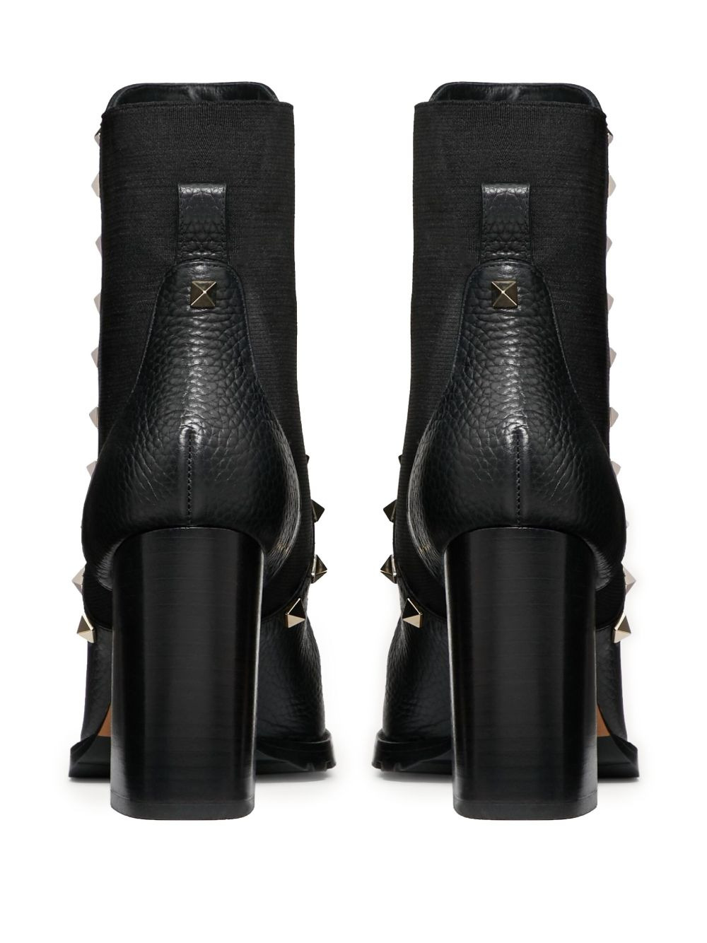 Rockstud ankle boots - 3