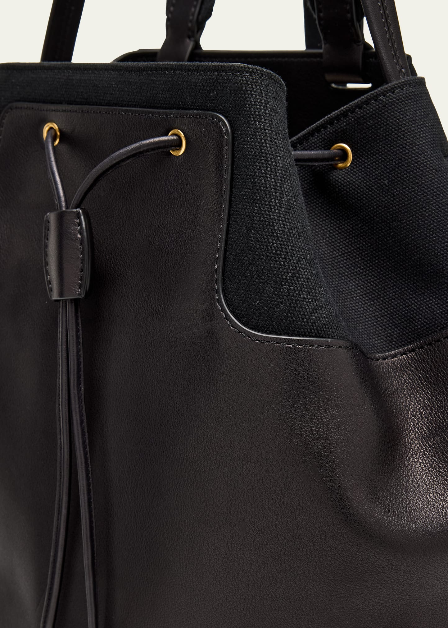 Men's Spring 11 Canvas and Leather Backpack - 5