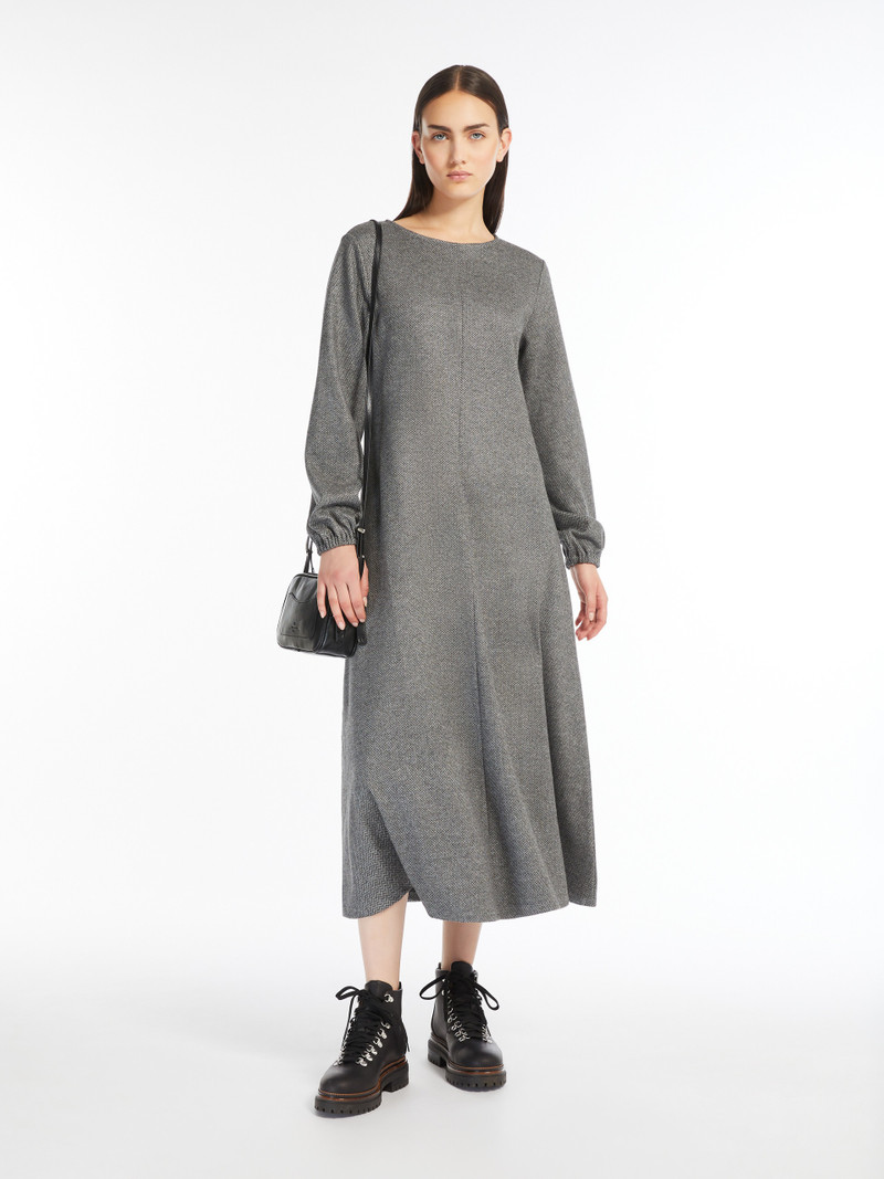 WEEKEND Max Mara WILMA Flowing jacquard jersey dress outlook
