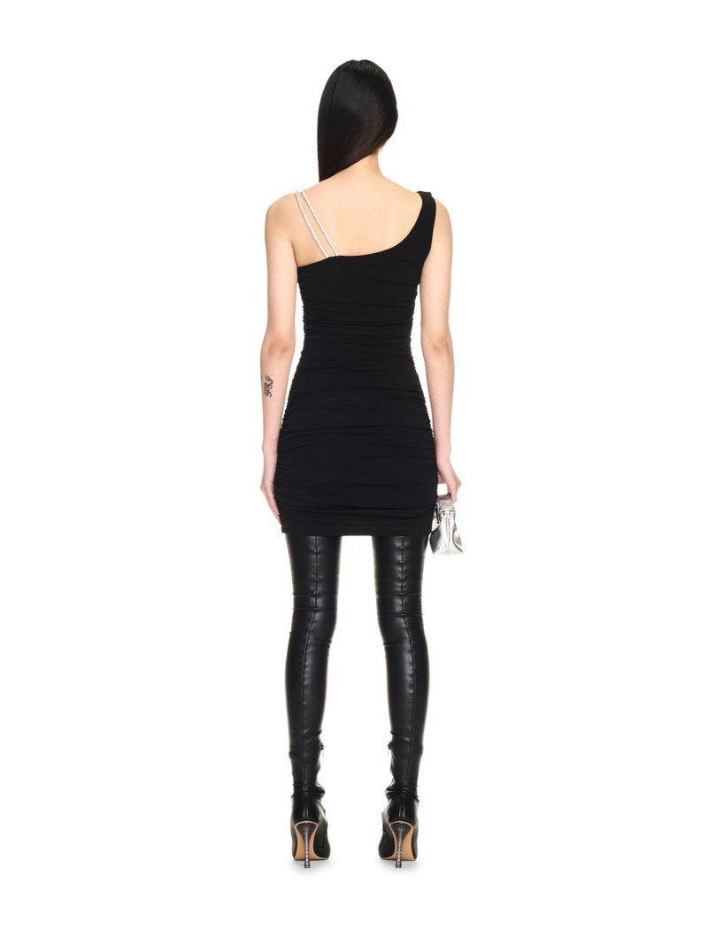 Vi Crepe Bling Sl Mini Dress 4