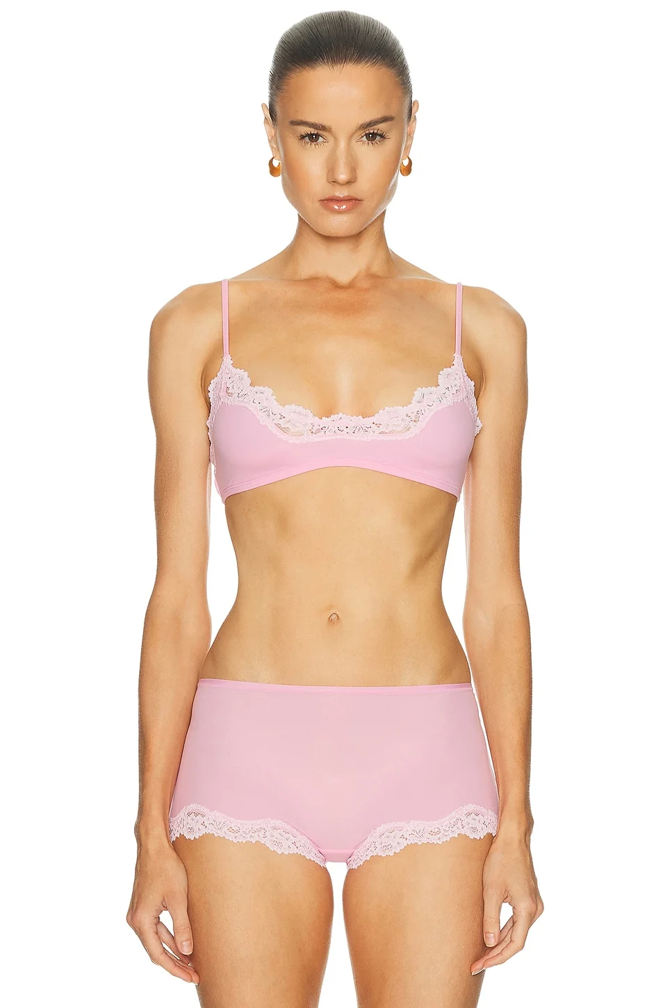 Fits Everybody Lace Scoop Bralette - 1