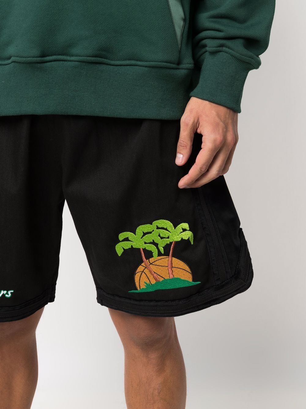 island print shorts - 5