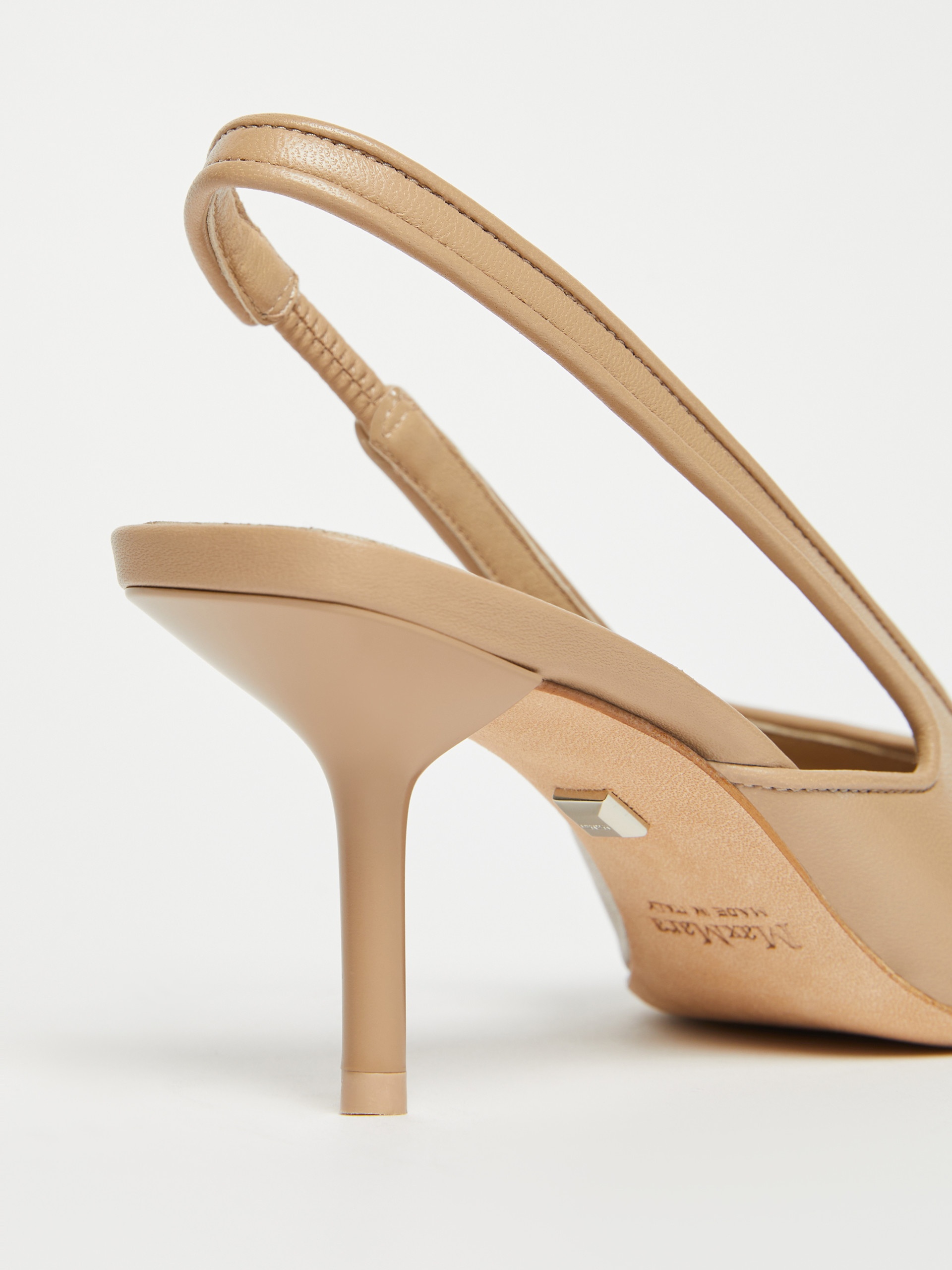 SOFTSLING Nappa leather slingbacks - 5