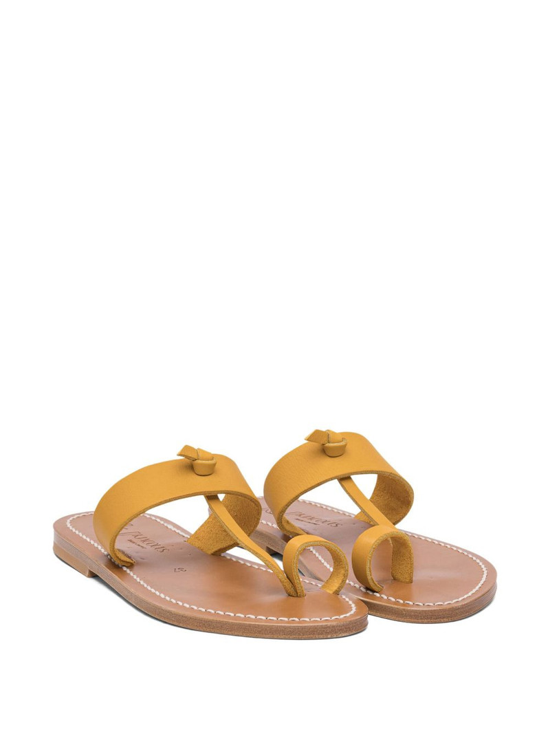 K.JACQUES knot-detail thong-toe sandals outlook