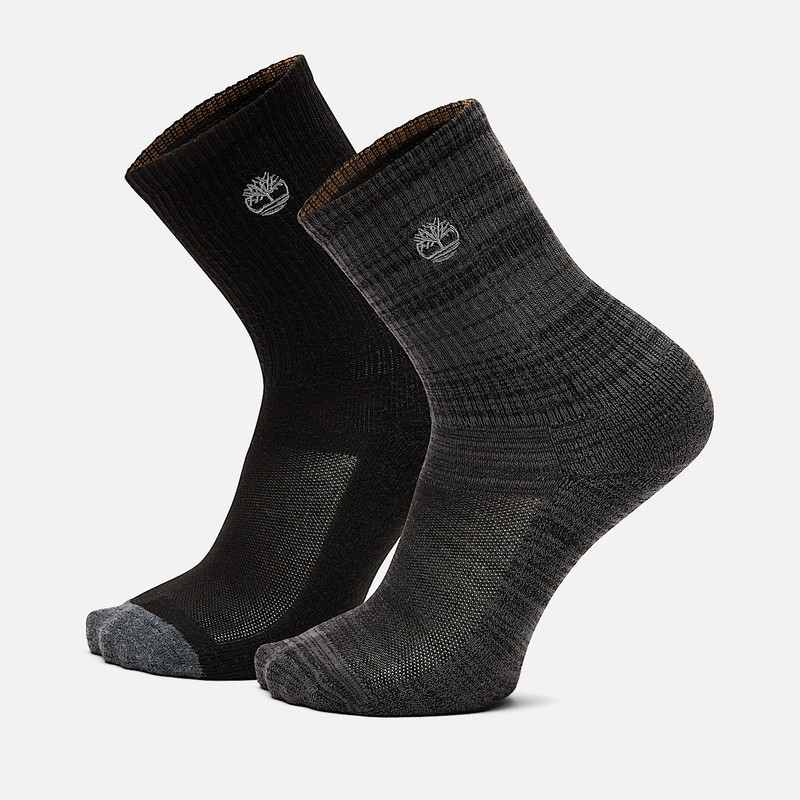 Men's Mystic River 2-Pack Casual Crew Socks 1