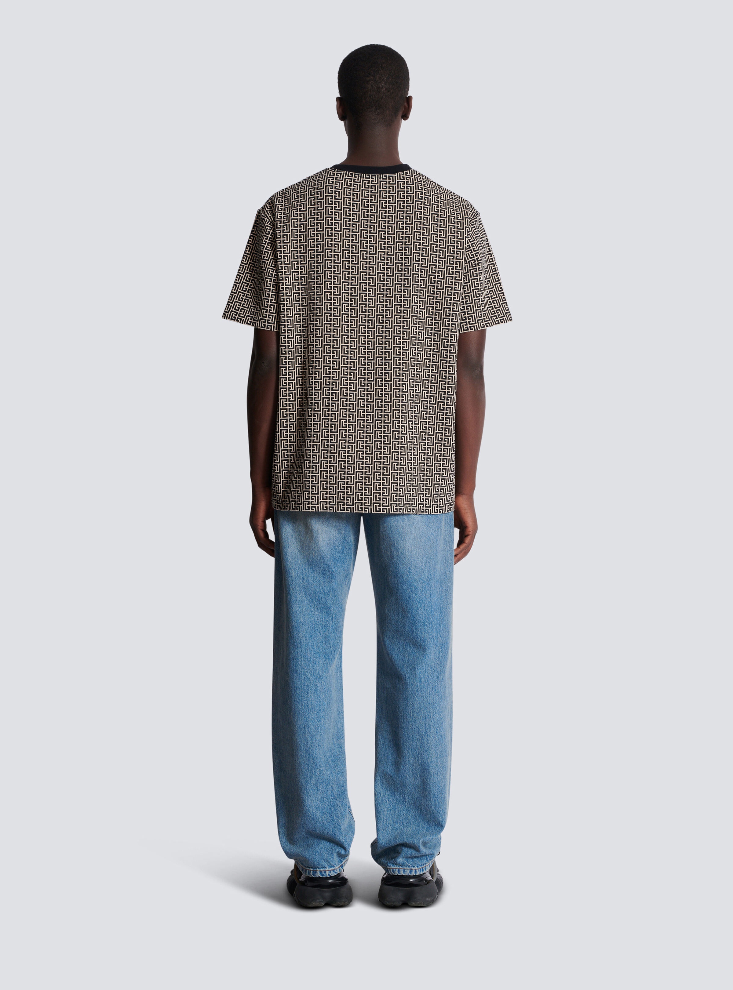 PB Labyrinth jacquard T-shirt - 4