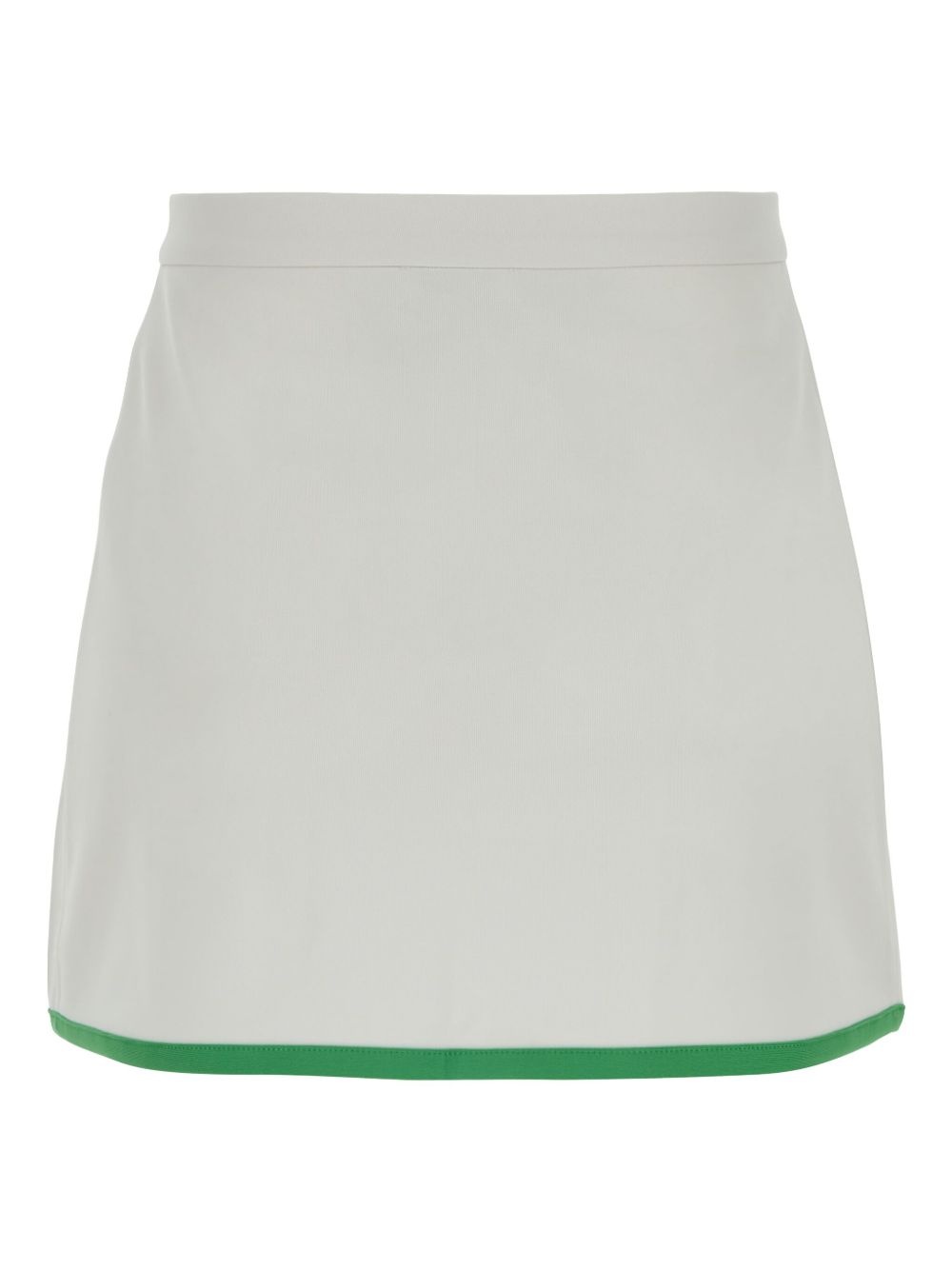 logo-embroidered mini skirt - 2