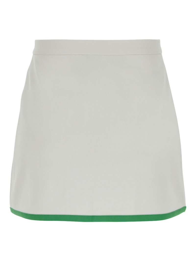 Sporty & Rich logo-embroidered mini skirt outlook
