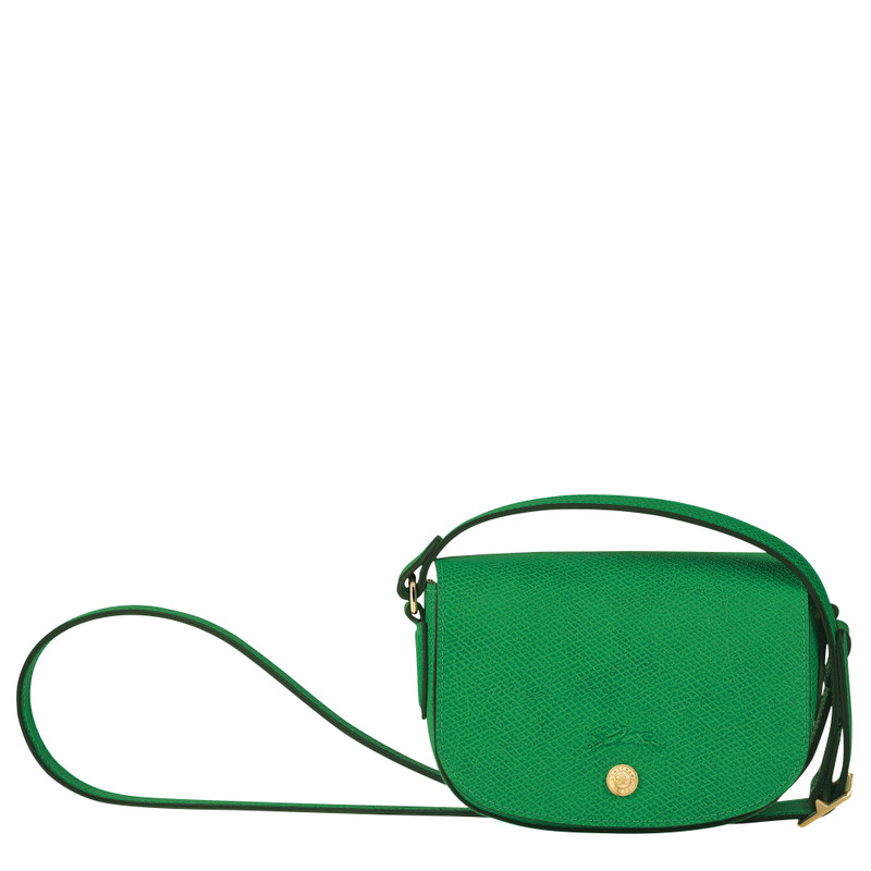 Épure XS Crossbody bag Green - Leather 1