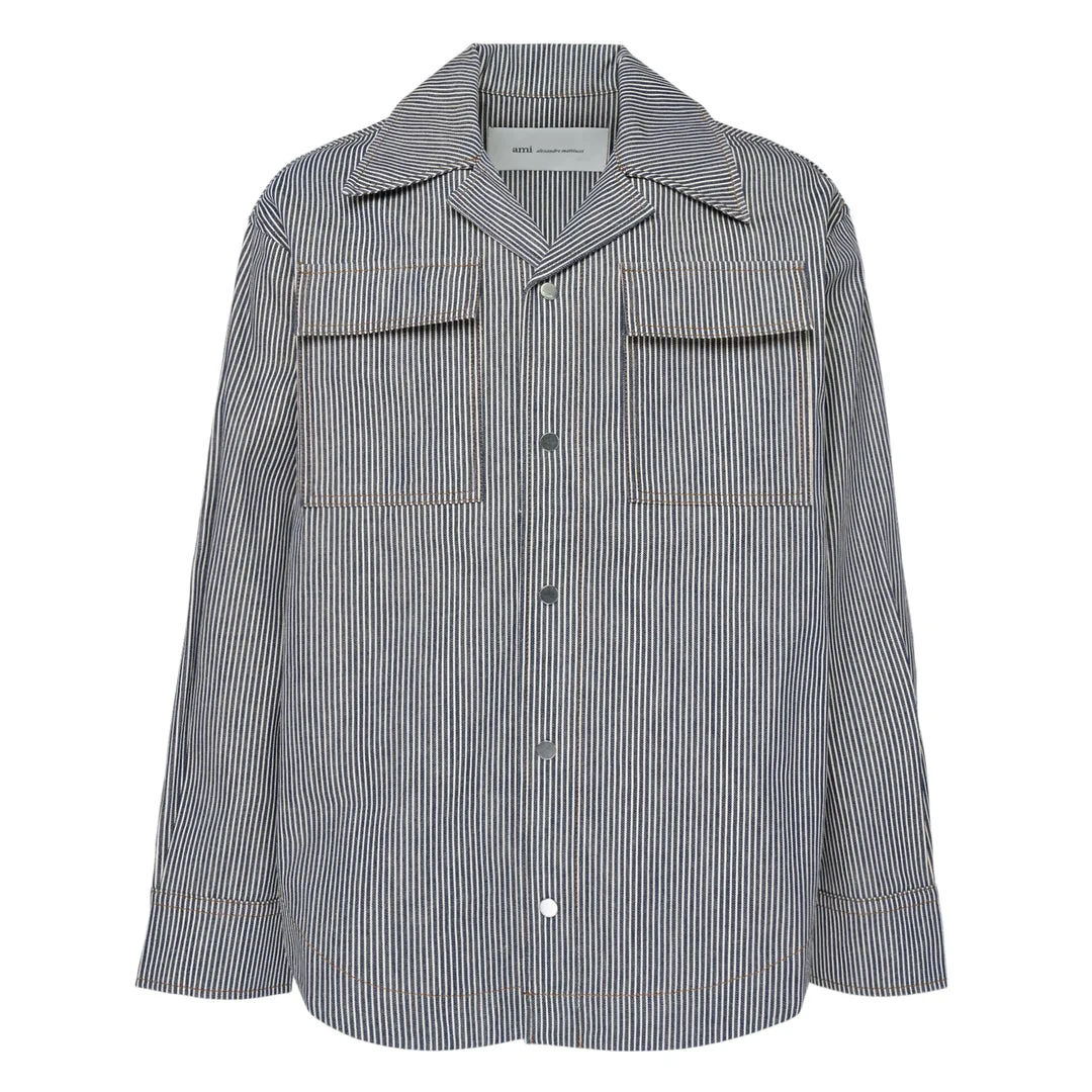 Long Sleeve Saharienne Overshirt - 1