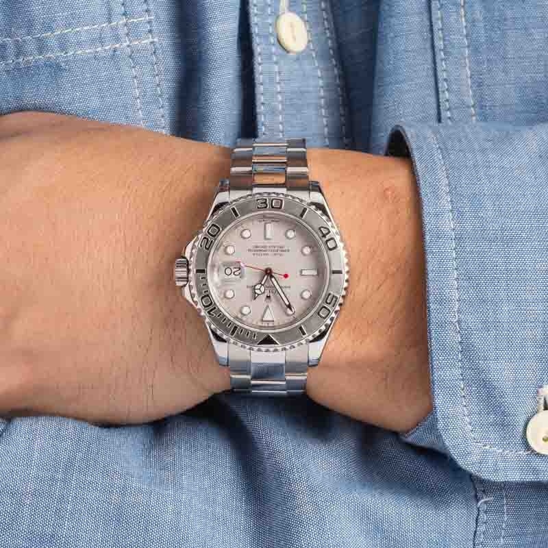 Rolex Yacht-Master 16622 Platinum Bezel - 5