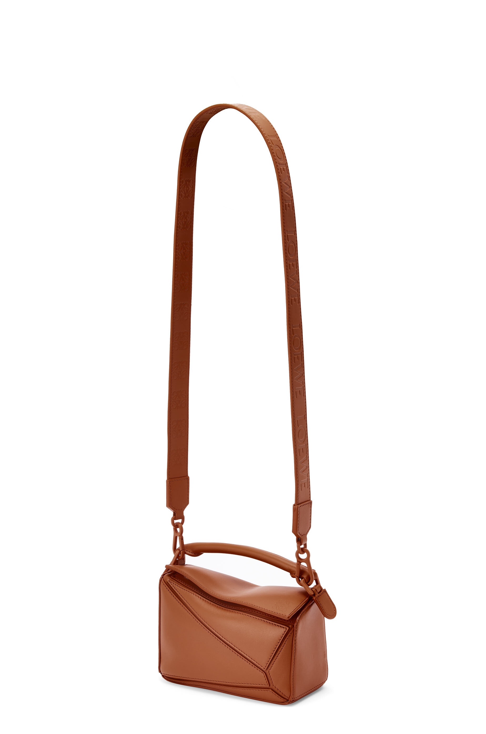 Mini Puzzle bag in satin calfskin - 6