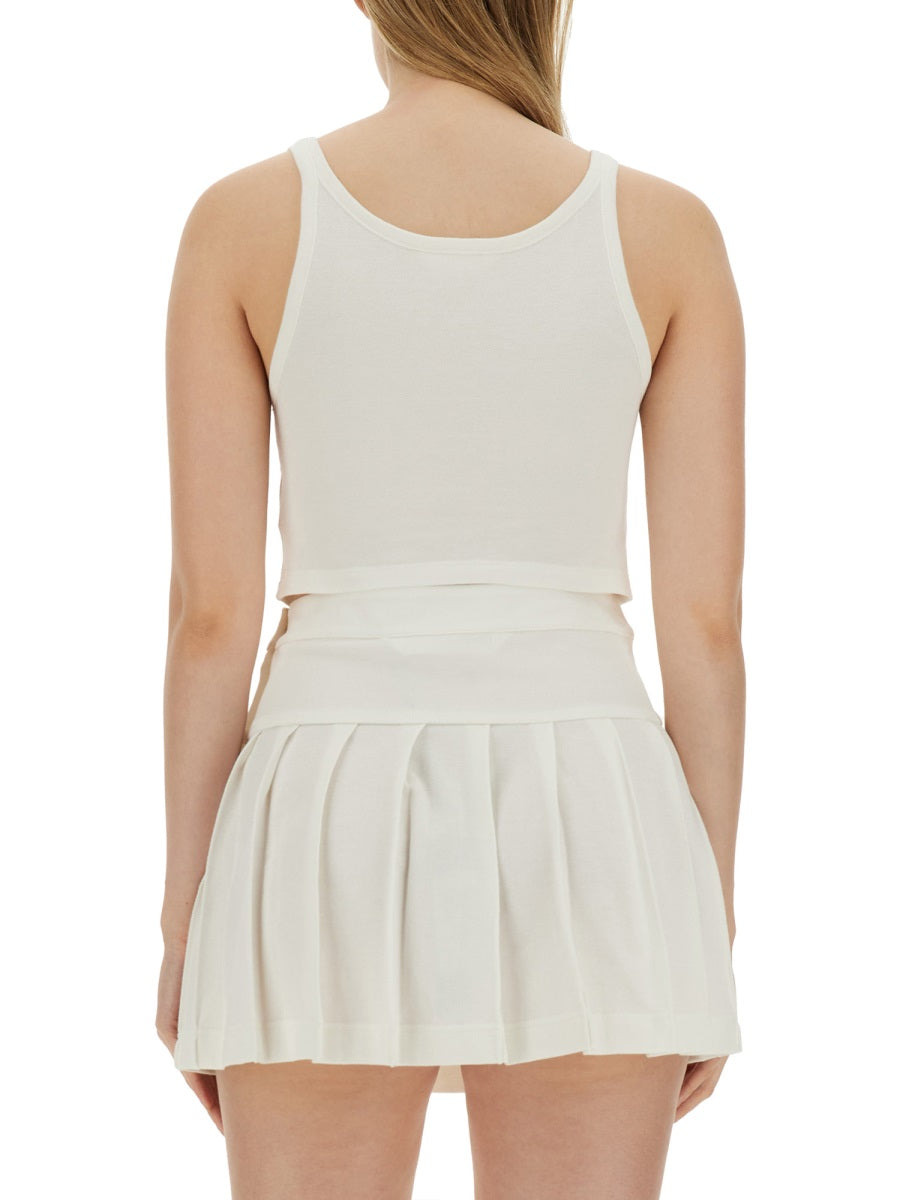 Palm Angels Women Tank Top With Logo - 3
