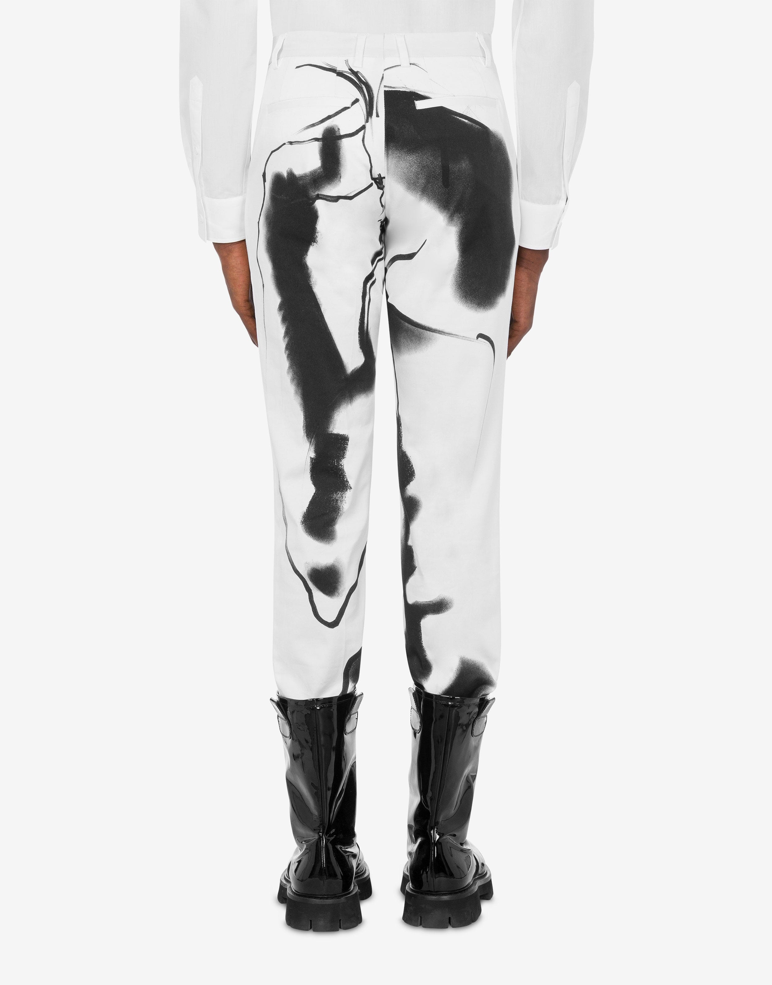 TONY VIRAMONTES ARCHIVE GABARDINE TROUSERS - 3