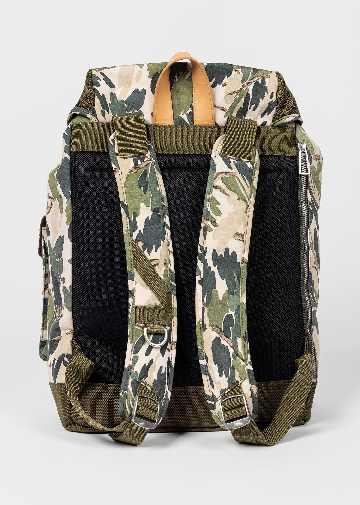 'Leaf Camo' Print Backpack - 5