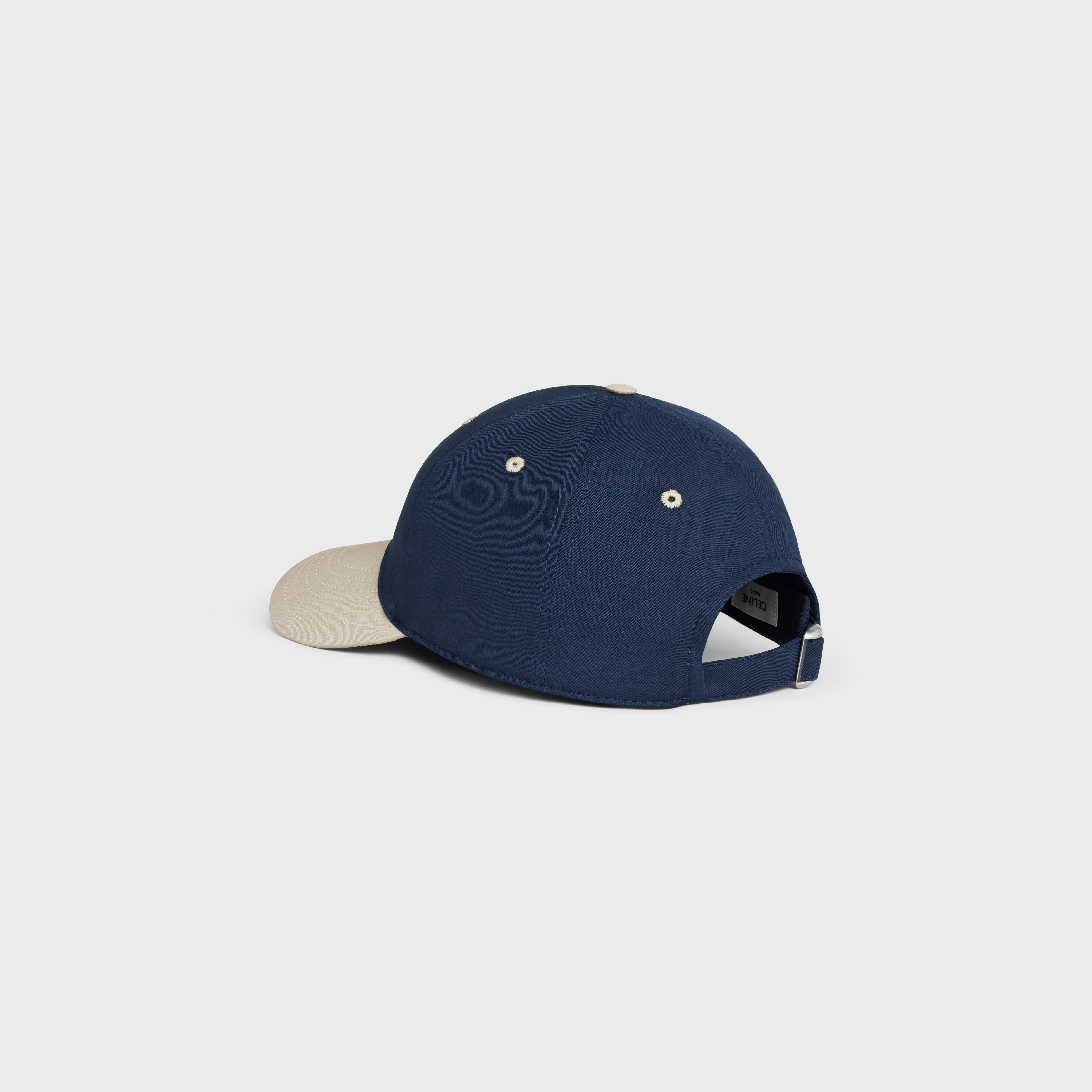 initial baseball cap in cotton - 4