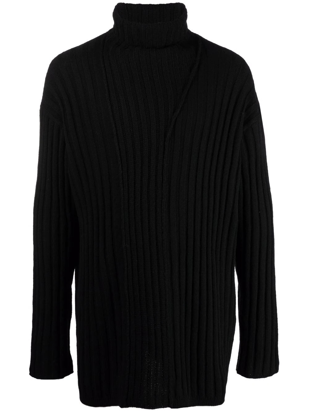 high neck chunky knit jumper - 1