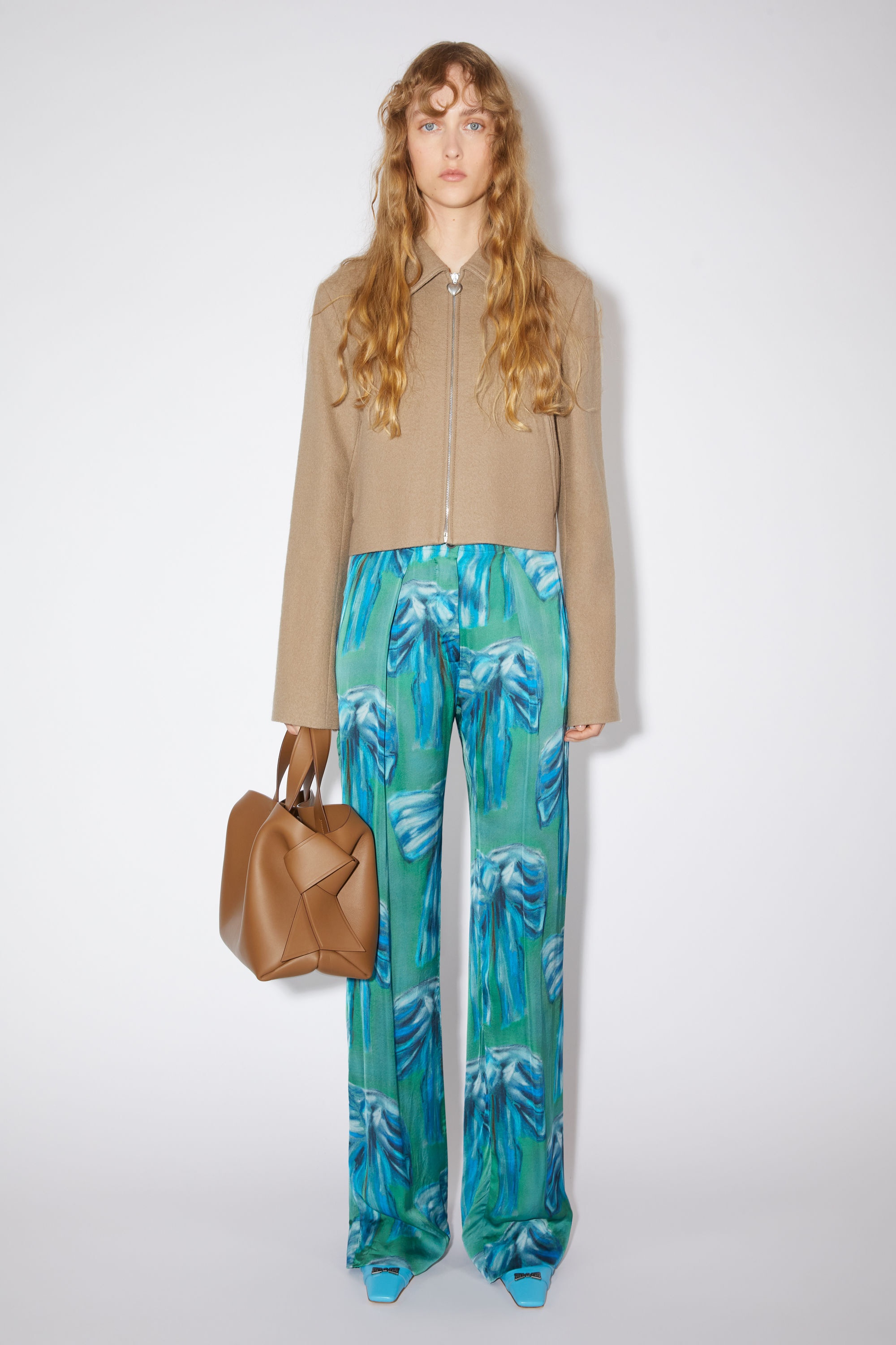 Printed trousers - Green - 2