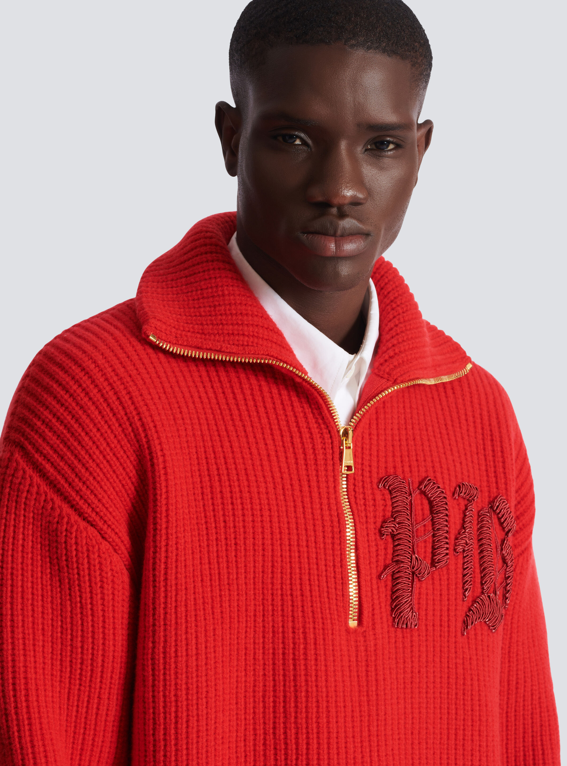 Cable knit jumper - 7