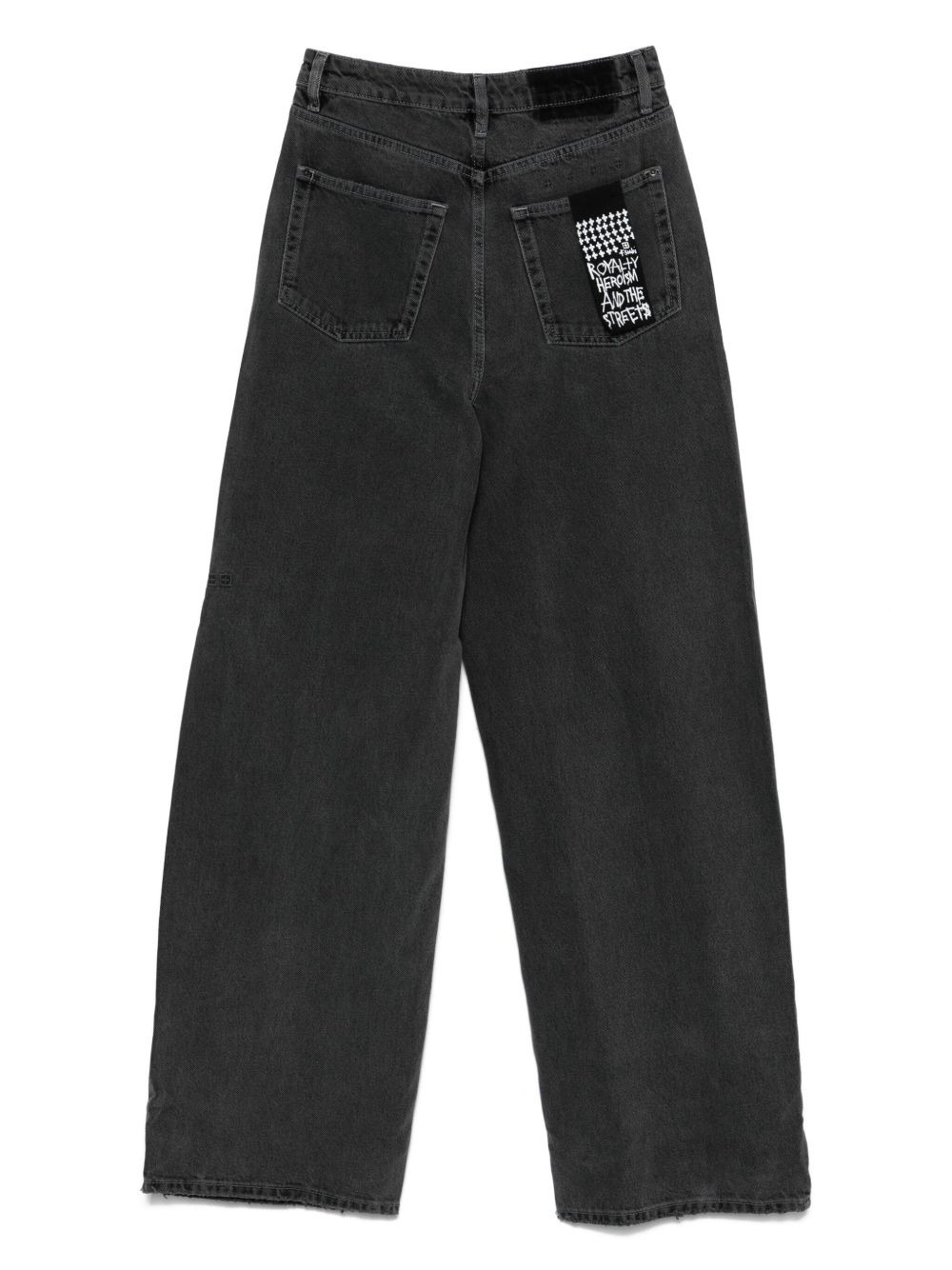 patch-pocket jeans - 2