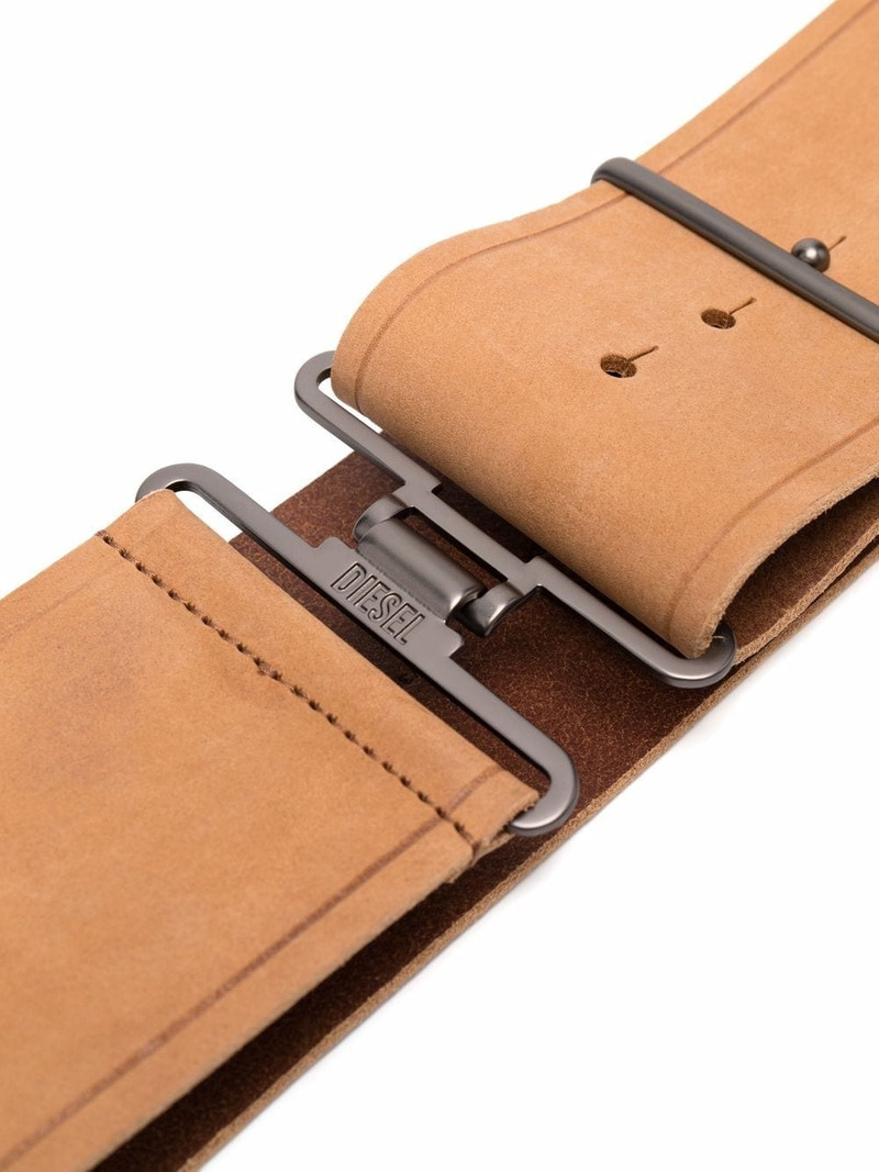 Diesel B-Army suede belt outlook