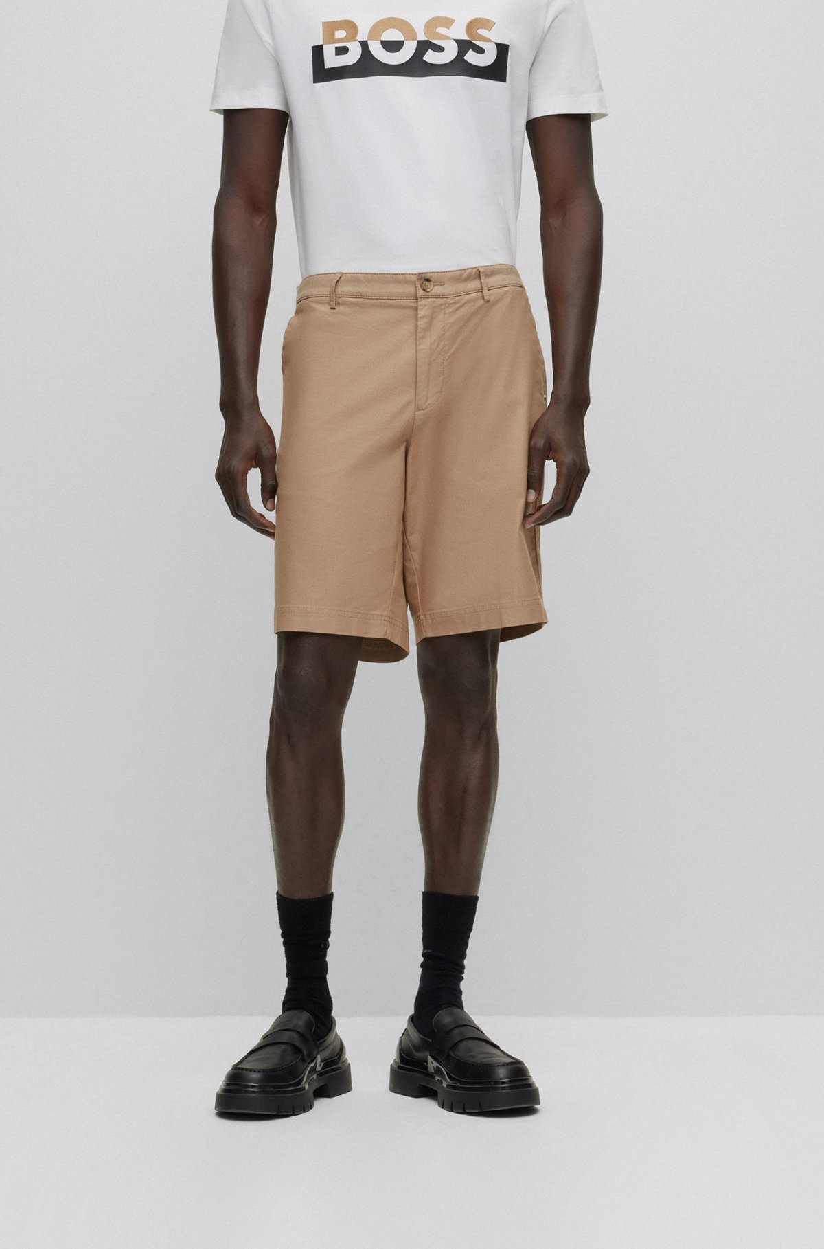 SLIM-FIT SHORTS - 2