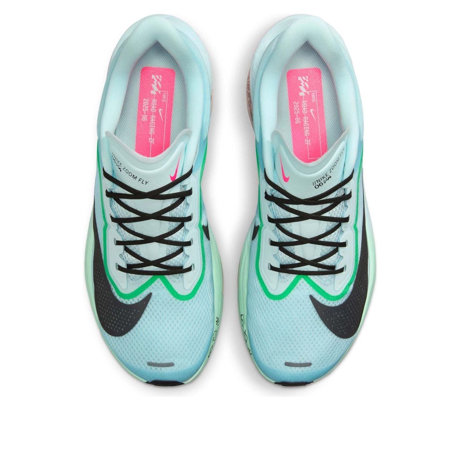 Nike Zoom Fly 6 'Glacier Ice Hyper Pink Green Shock Black' FN8454-402 - 2