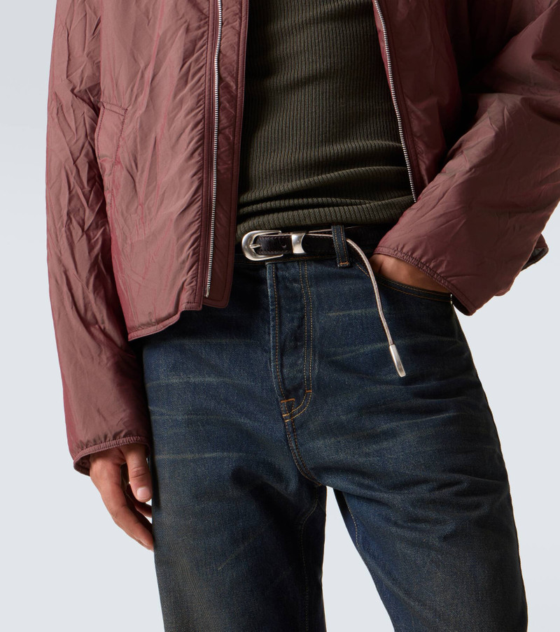 Our Legacy 2 CM calf hair belt outlook