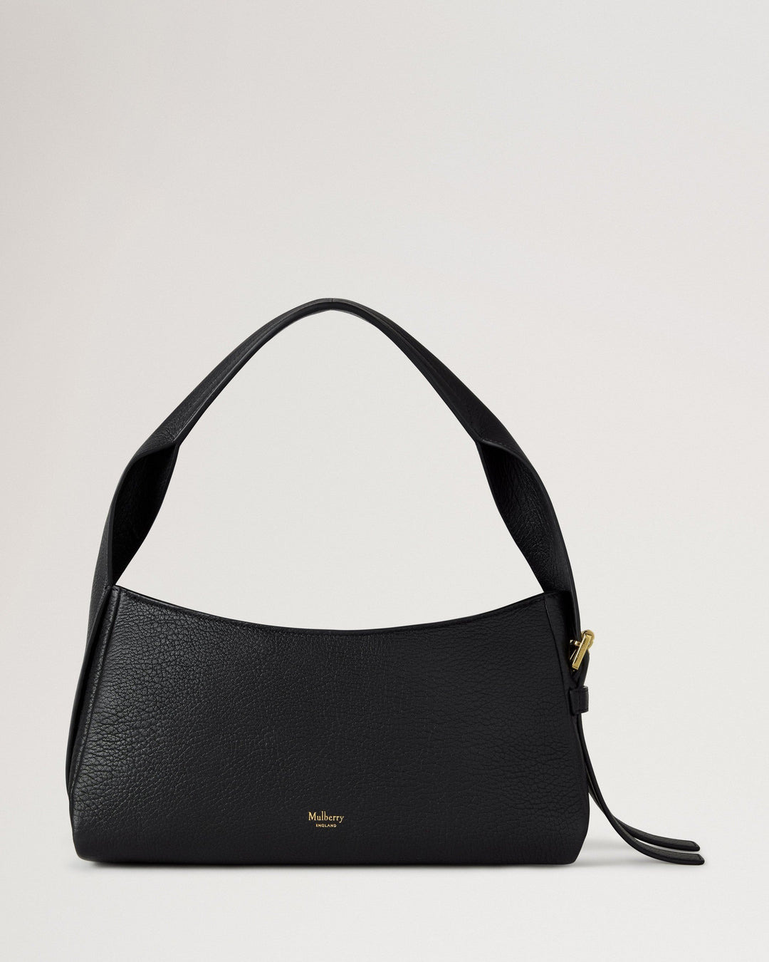 Maggie Shoulder Bag Black Natural Grain - 3