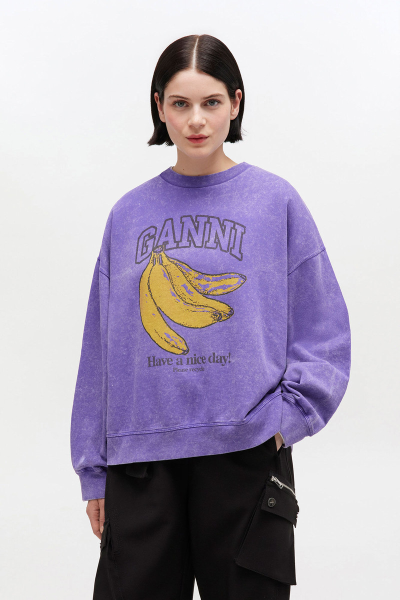 GANNI VINTAGE WASH SWEATSHIRT outlook