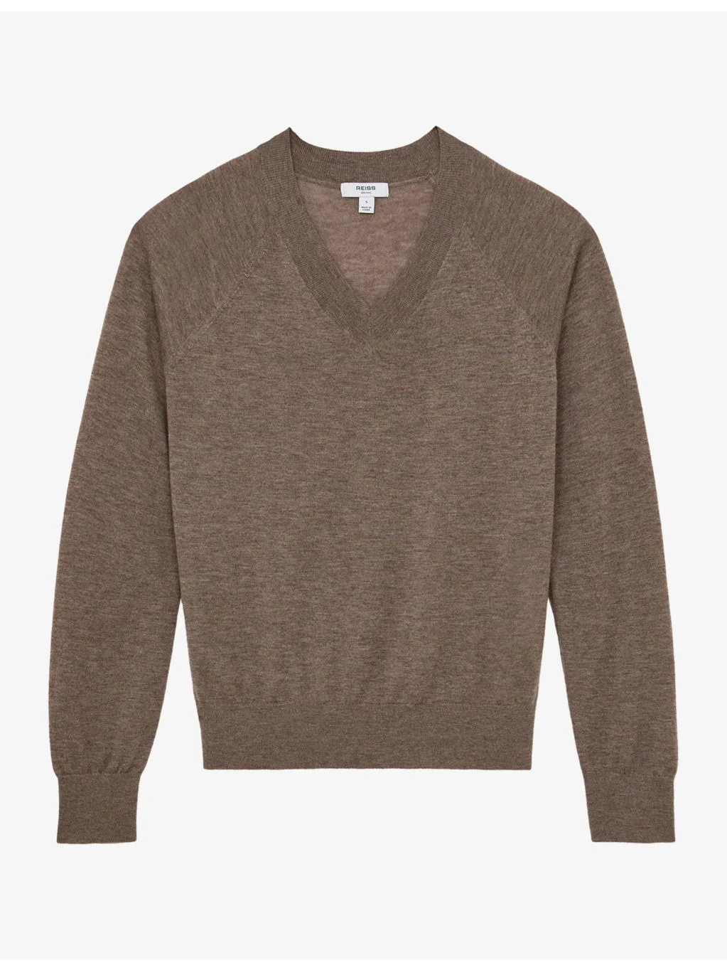 Paris V-Neck Wool Jumper - 1