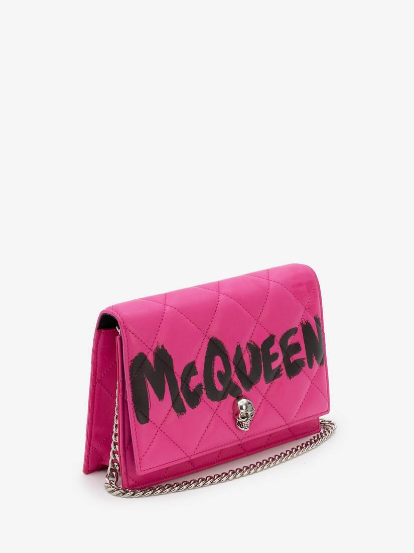 Small Skull Bag in Bobby Pink - 2