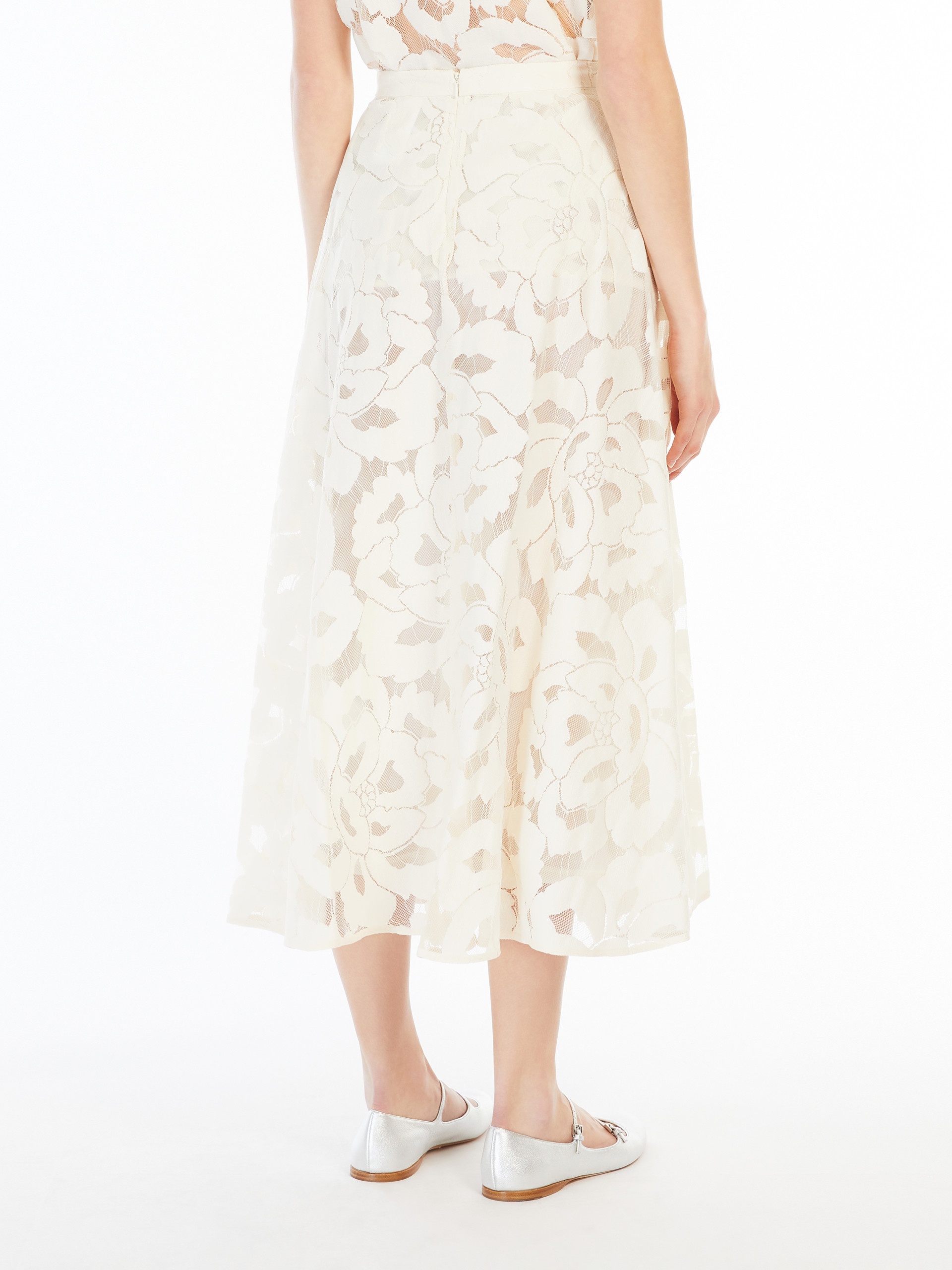 ZITTO Floral lace skirt - 4