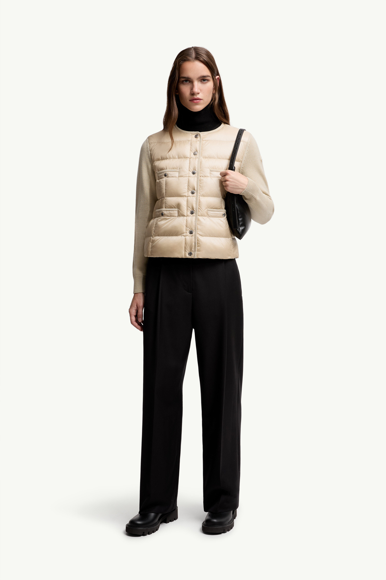 Padded Wool Cardigan - 2