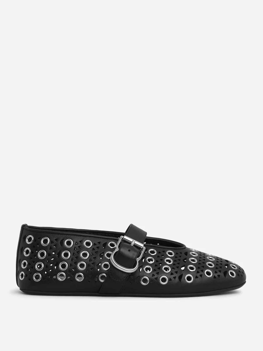Alaïa Flat Ballets Eyelets - 1