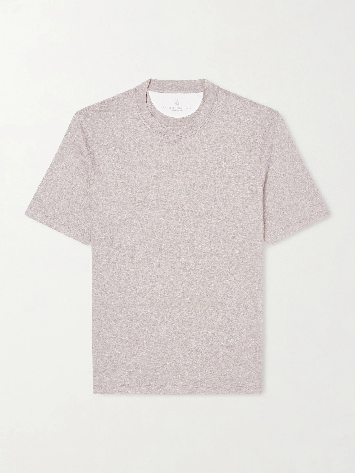 Slub Linen and Cotton-Blend Jersey T-Shirt - 1