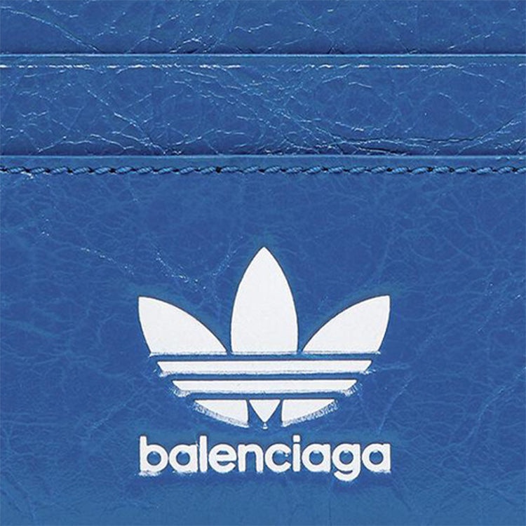 Balenciaga x adidas Card Holder 'Blue' 721895210M64391 - 3