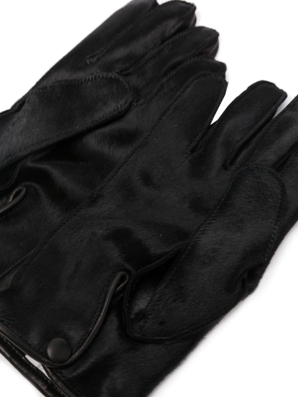 four-stitch leather gloves - 2